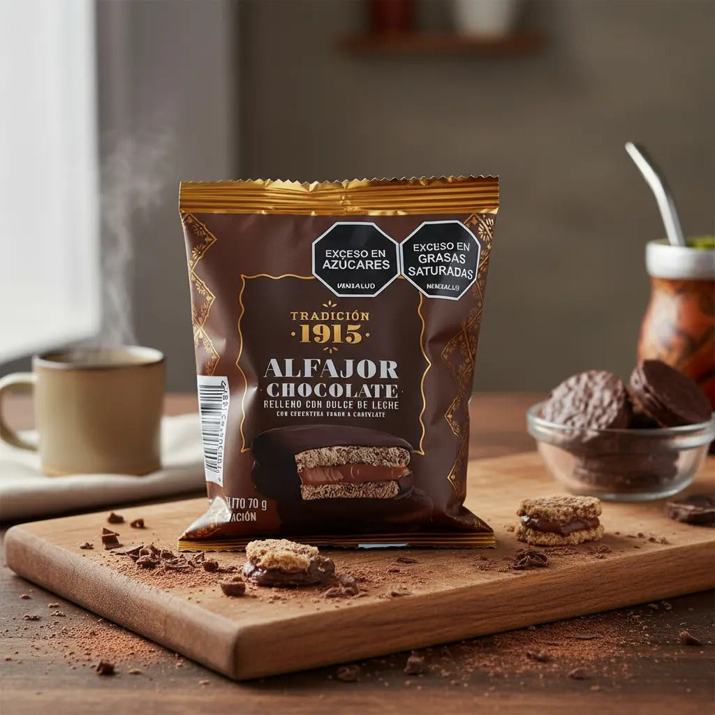 Alfajor Chocolate Relleno Arequipe