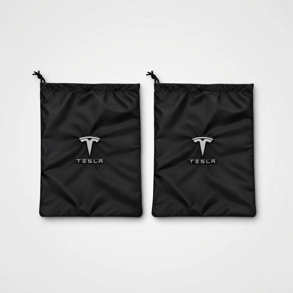 Bolsa Basura Para Carro Tesla Set X 2 Unidades Negras