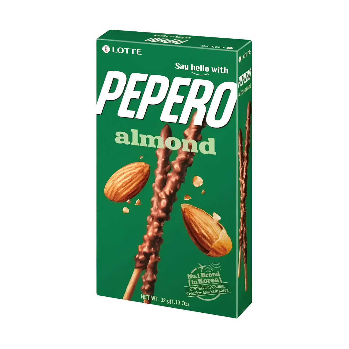 Pepero Almendra Stick De Galleta Y Chocolate Importado Corea