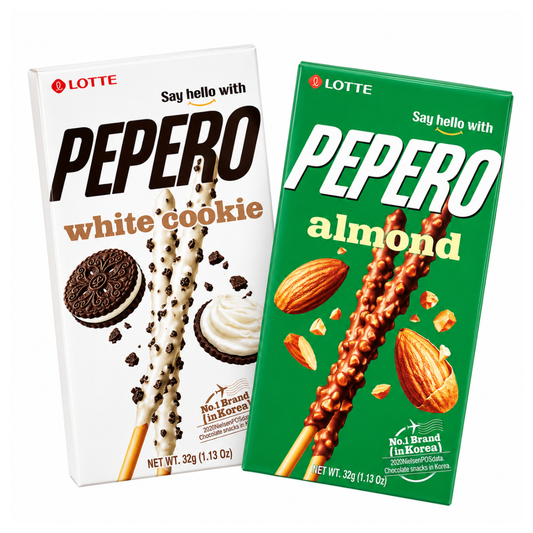 Galletas Coreanas Pepero Cookies And Cream Y Almendras X2und