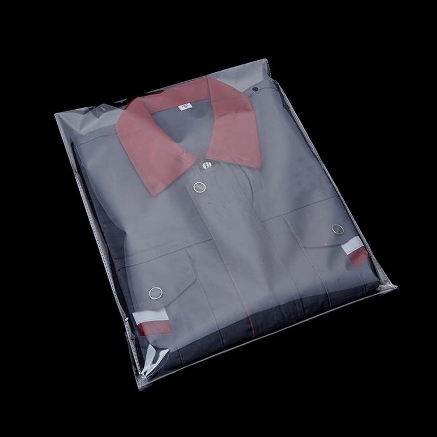 Bolsas 25 X 35cm Transparente 100 Unidades Solapa Adhesiva