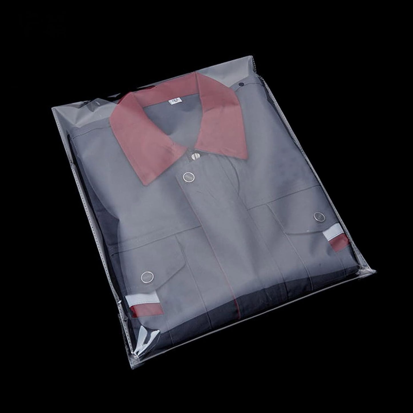 Bolsas 30 X 40cm Transparente 100 Unidades Solapa Adhesiva