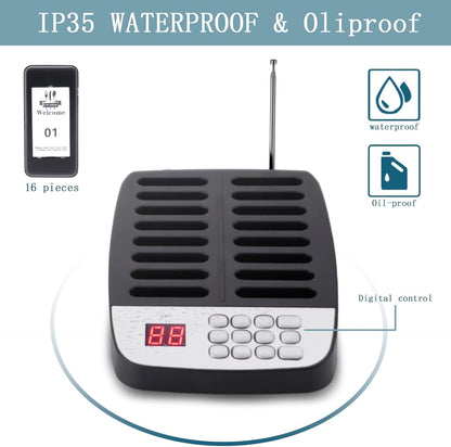 Sistema De Buscapersonas Para Restaurante 16 Localizadores