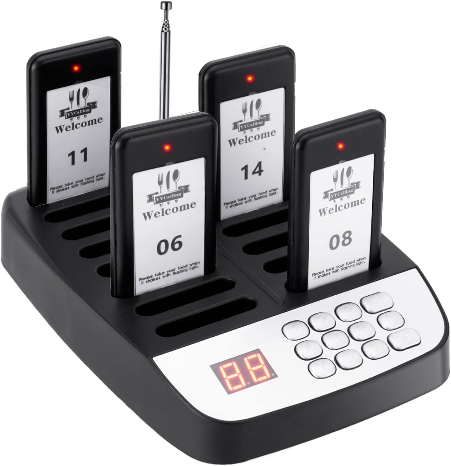 Sistema De Buscapersonas Para Restaurante 16 Localizadores