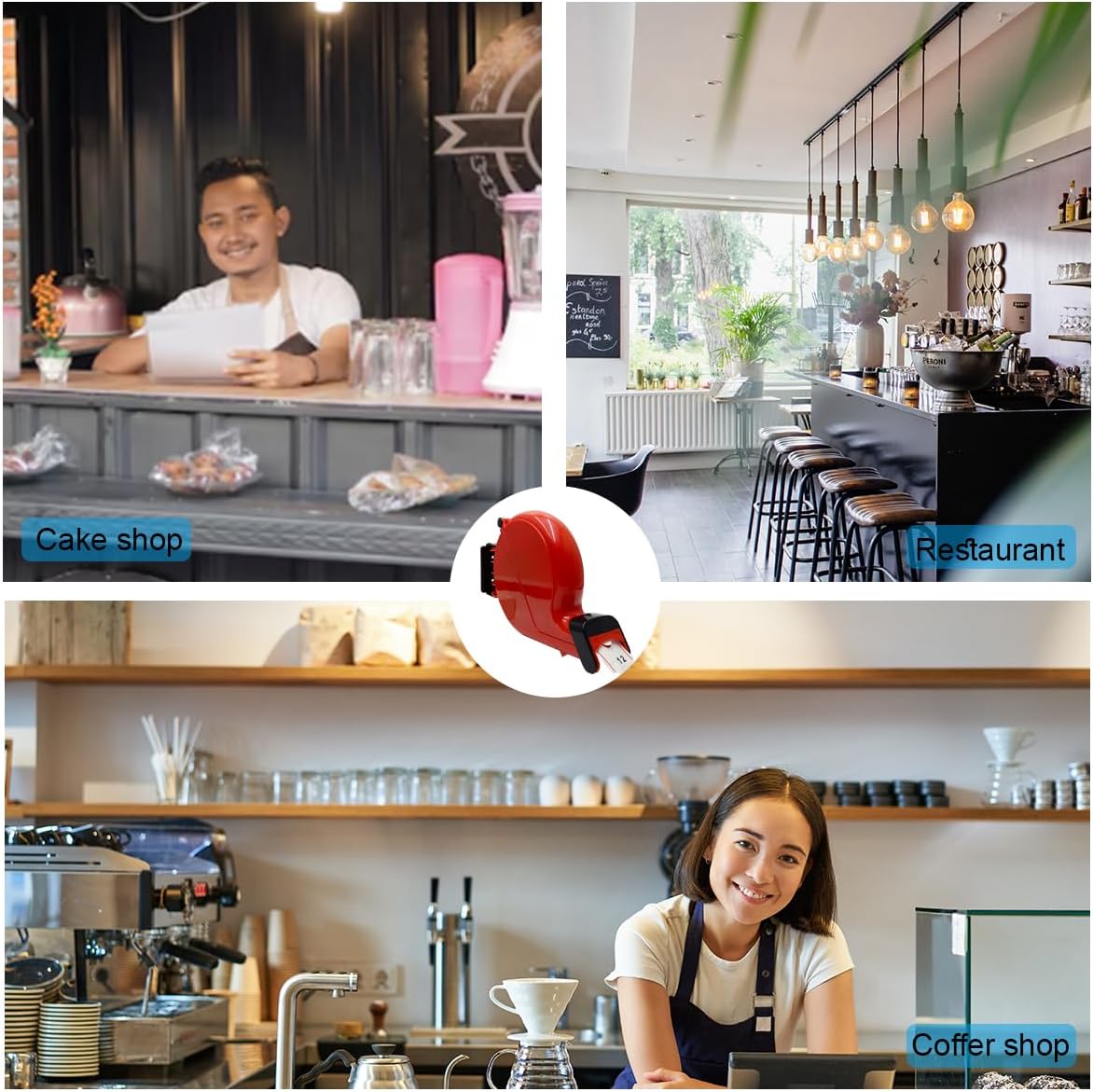 Dispensador Tiquetes Caracola Toma Turno Turnero