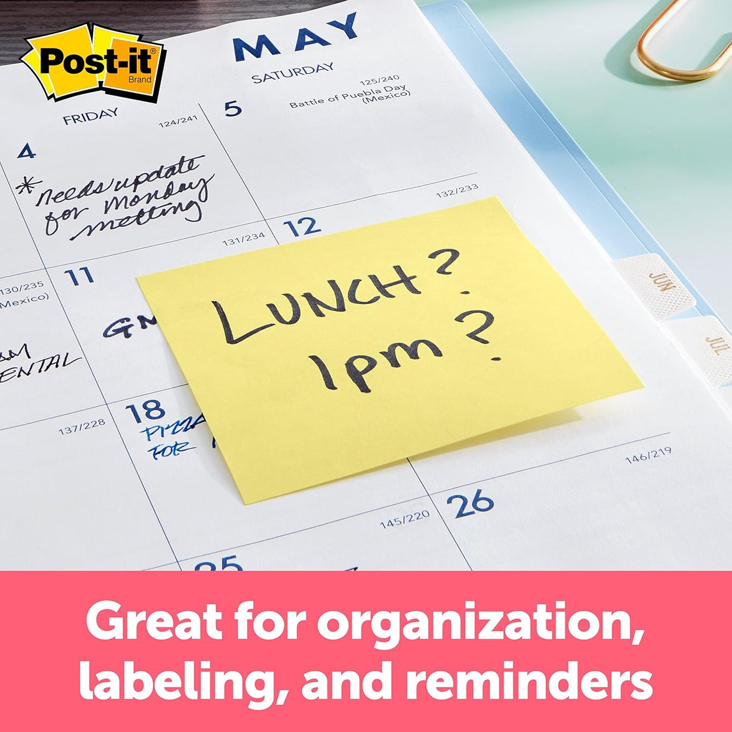 Post-it Bloque de notas original Paquete 200 Und