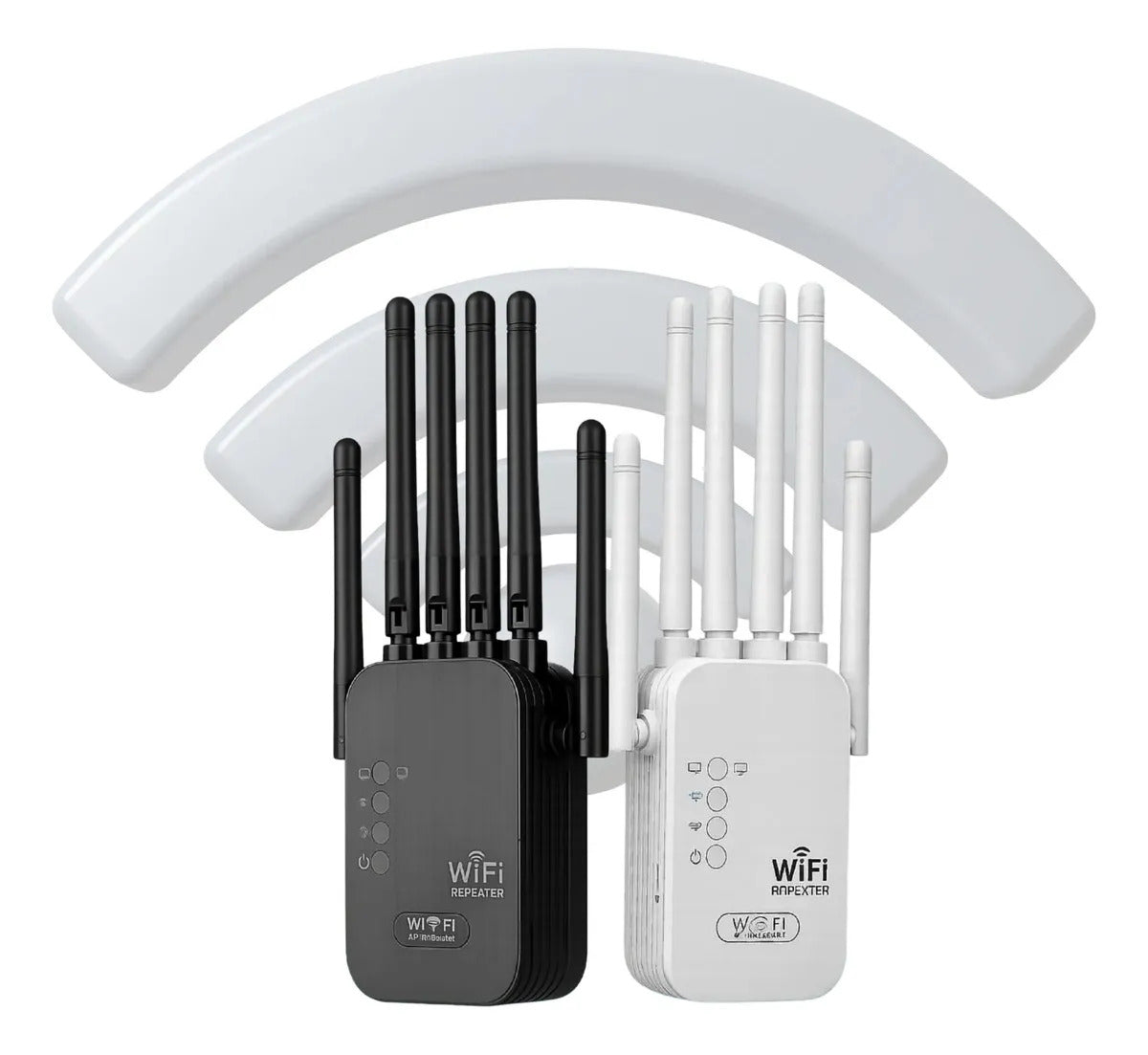 Amplificador De Señal Wifi De 6 Antenas Rompemuros