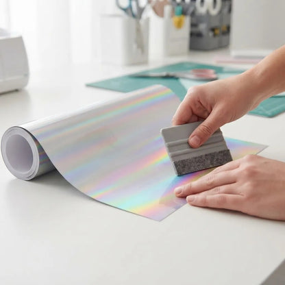 Vinilo Adhesivo 60cm X 1 Mts Plotter Tornasol
