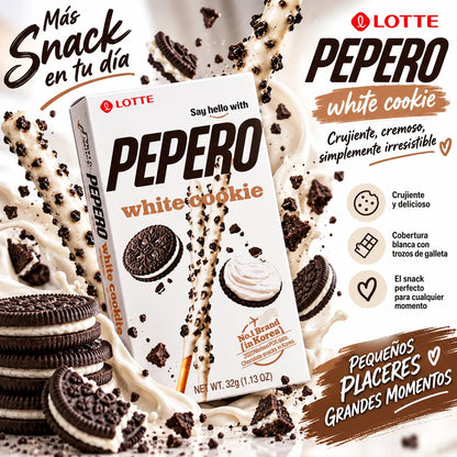 Galletas Coreanas Importadas Pepero Cookies And Cream