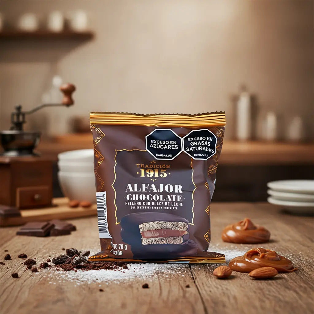 Alfajor Chocolate Relleno Arequipe