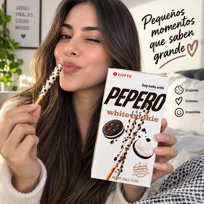 Galletas Coreanas Importadas Pepero Cookies And Cream