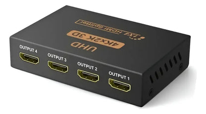 Splitter Hdmi Divisor Adaptador 1x4 1080p 4k 3d 4 Salidas