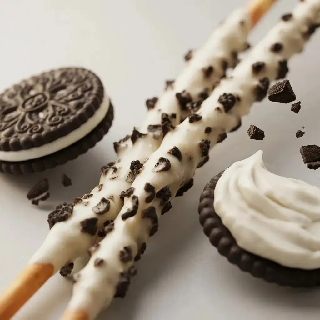 Galletas Coreanas Pepero Cookies And Cream Y Almendras X2und