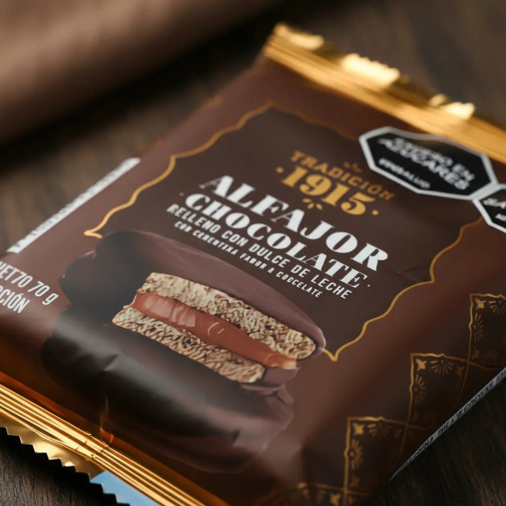 Alfajor Chocolate Relleno Arequipe