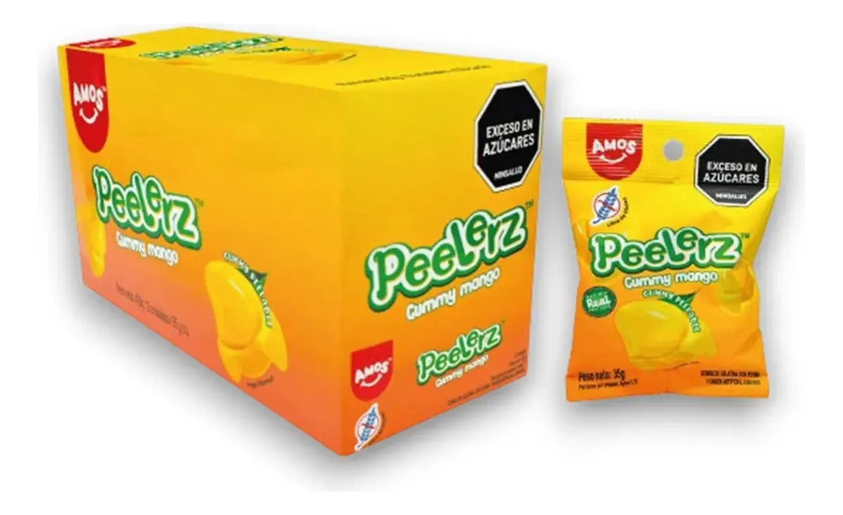 Gomas Peelerz Mango 35g X12uds Display