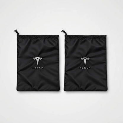 Bolsa Basura Para Carro Tesla Set X 2 Unidades Negras