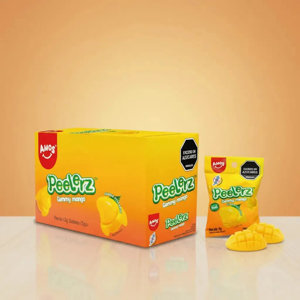Gomas Peelerz Mango 35g X12uds Display