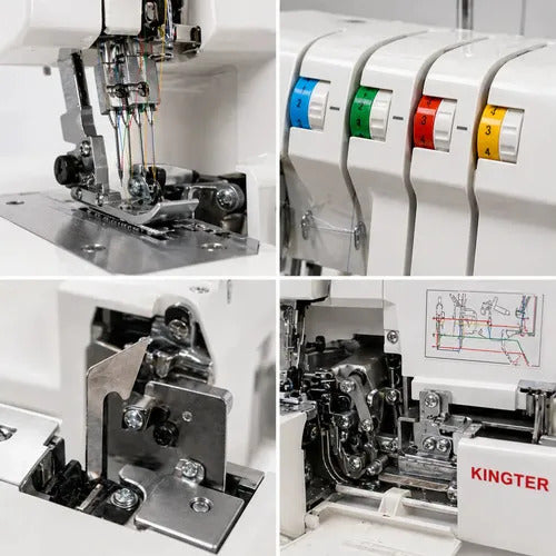 Fileteadora Kingter Overlock Profesional Refuerzo S530