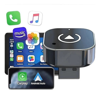 Dongle Usb Carplay Y Android Auto Inalámbrico Bt 5.0 Wifi
