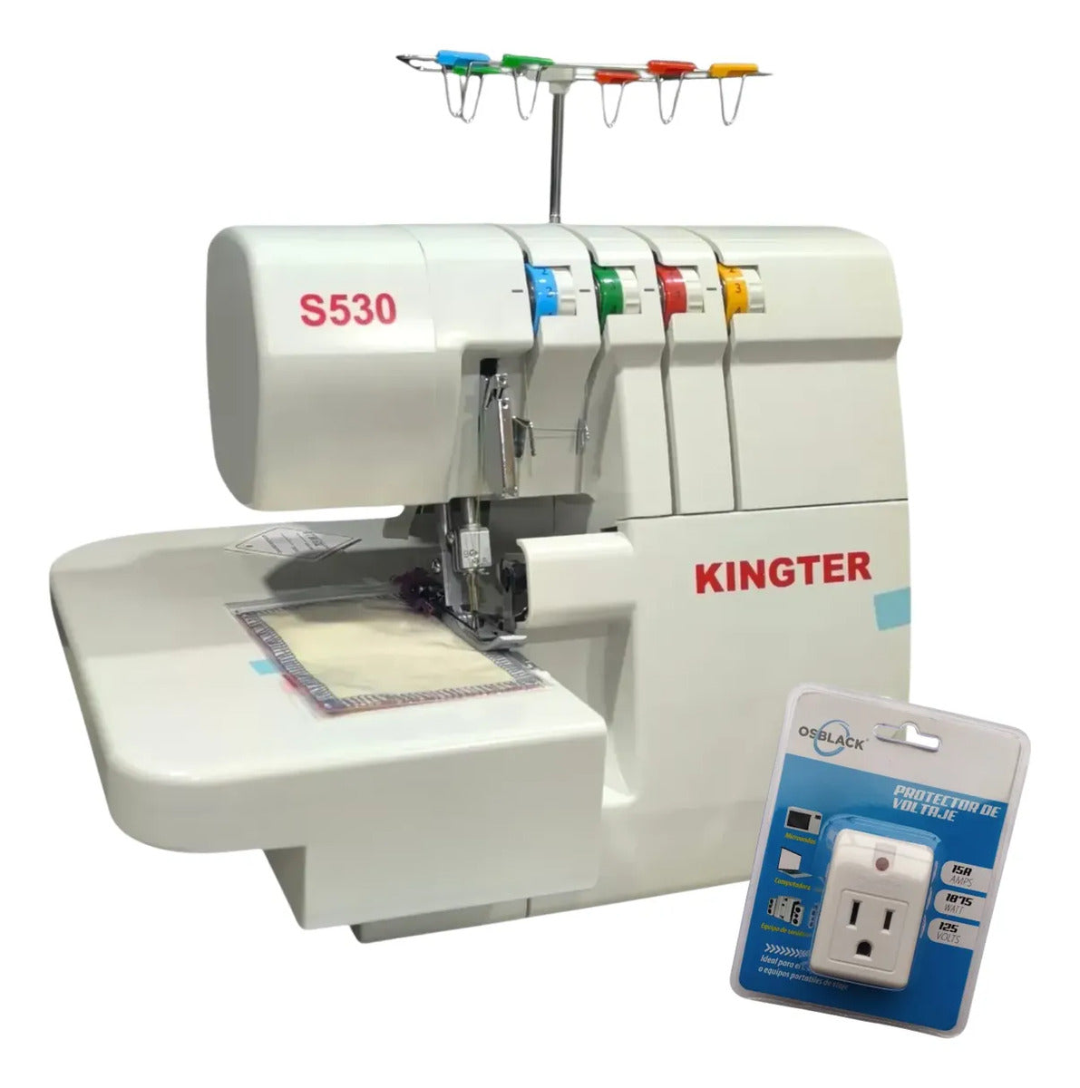 Fileteadora Kingter Overlock Profesional Refuerzo S530