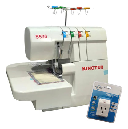 Fileteadora Kingter Overlock Profesional Refuerzo S530