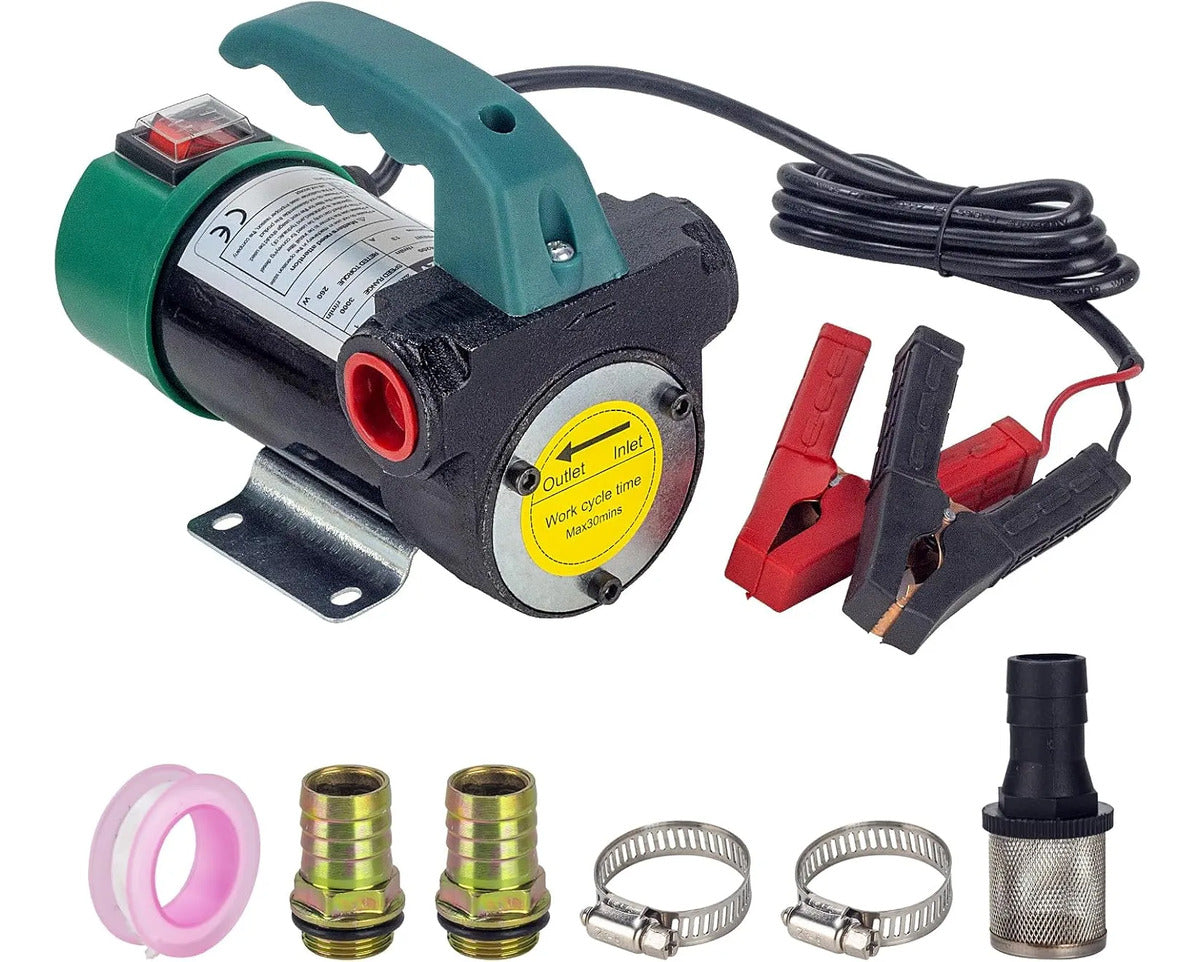 Bomba Transferencia Diesel 12v 260w Combustible 45 L/min