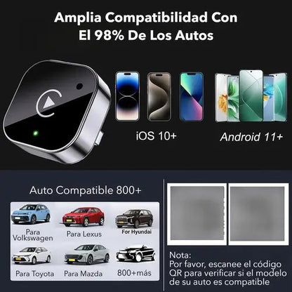 Dongle Usb Carplay Y Android Auto Inalámbrico Bt 5.0 Wifi
