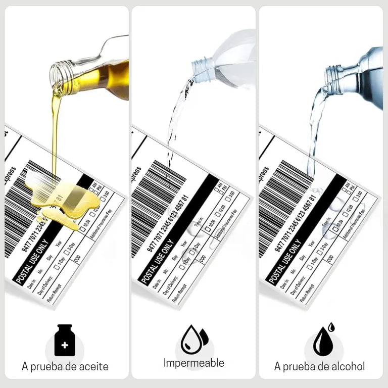 Rollo Etiquetas Adhesivas 100x150mm x500 Ideal para Envíos