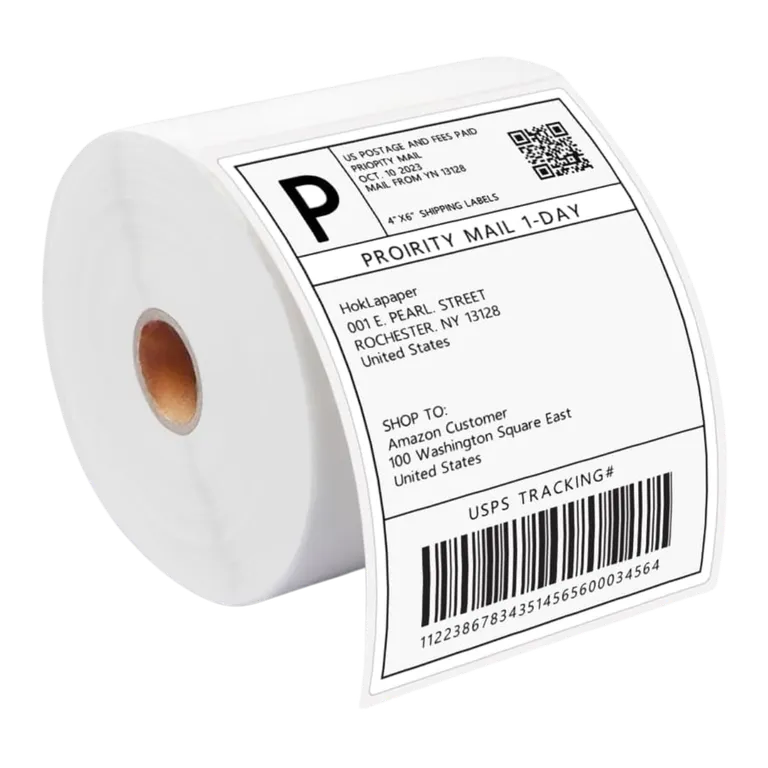 Rollo Etiquetas Adhesivas 100x150mm x500 Ideal para Envíos