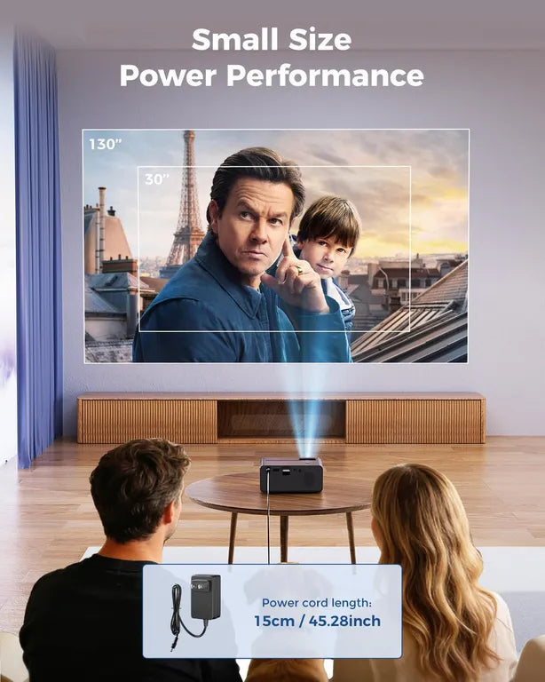 Proyector Full Hd 1080p Portátil Compatible Ios Android