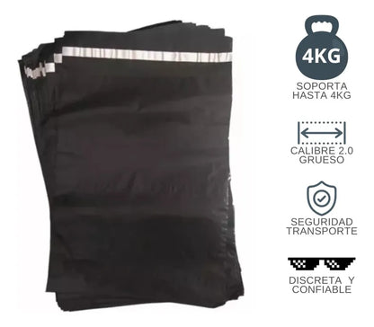 Bolsas Seguridad 3 Tamaños 20x30 30x40  35x45 100 Und