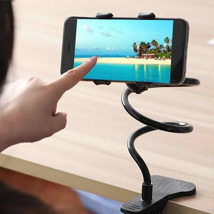 Soporte Ajustable Flexible Para Teléfono Movil Con Gancho