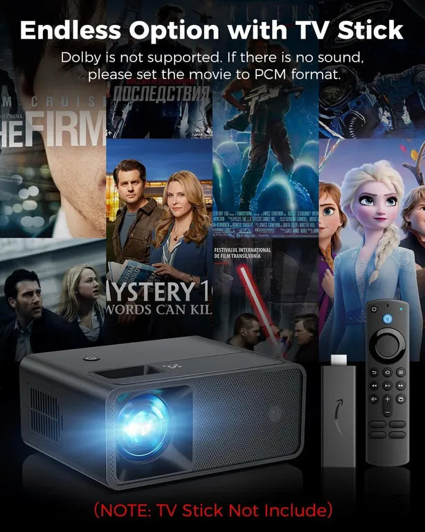 Proyector Full Hd 1080p Portátil Compatible Ios Android